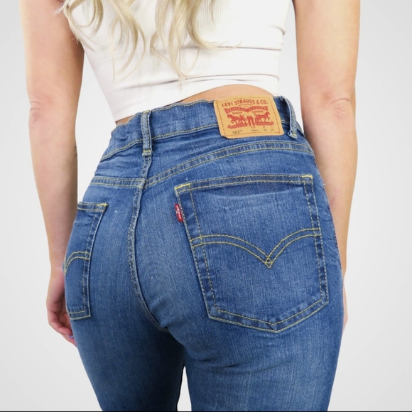 Levi's Denim - Levi's Strauss | 502™ Light Denim Classic Straight Fit Women Jeans Size 16 Reg